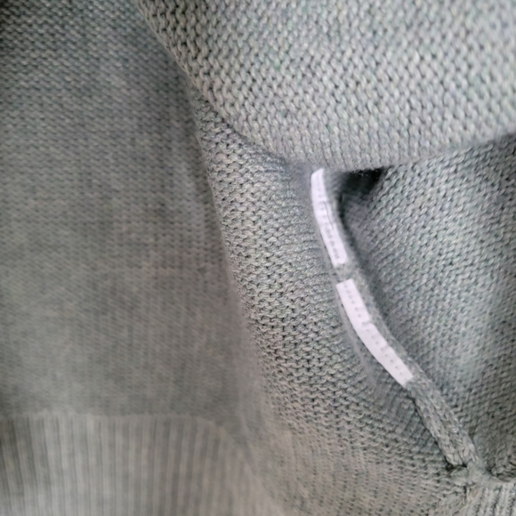 Ella Moss Roll Neck Quiet Luxury Minimalist Mint Cozy Sweater Size Small - Picture 4 of 6